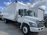 Hino with Box and level-ride Lift gate_ 496