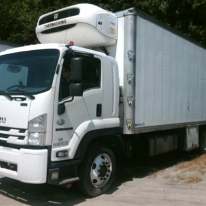 2020 ISUZU FTR 24' REFRIGERATED BOX W/ ICC BUMPER