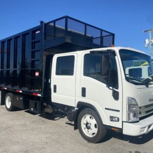 Isuzu NPR-XD Diesel Crew Cab w/ 14ft Steel Dump
