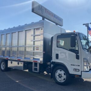 Isuzu NRR Diesel Single Cab w/ 18ft Aluminum Chipper Dump