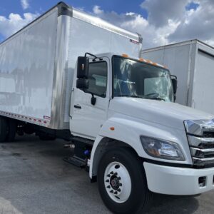 HINO L6 DIESEL W/ 26FT BOX AND LEVEL-RIDE LIFT GATE