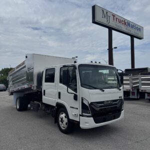 ISUZU NRR CREW CAB DIESEL 14FT ALUMINUM DUMP