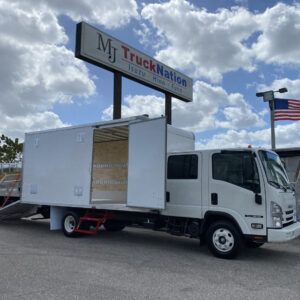 Isuzu NPR Gas Crew Cab w/ 16ft Aluminum Proscape Box