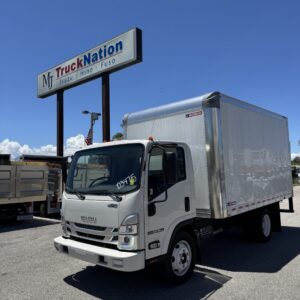 2024 ISUZU NPR-HD 14FT BOX WITH A PULL OUT RAMP