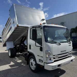 ISUZU NPR-HD GAS SINGLE CAB W/ 14FT ALUMINUM DUMP