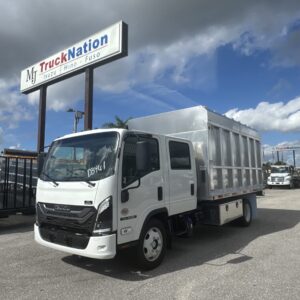 Isuzu NRR Diesel Crew Cab w/ 14ft Aluminum Chipper Dump