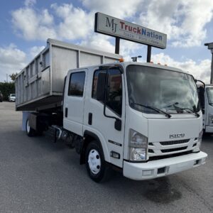 2021 ISUZU NPR-HD CREW CAB 14' ALUMINUM DUMP