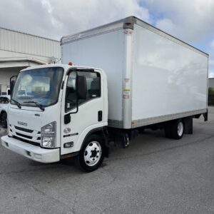 2021 ISUZU NRR 20' BOX WITH LIFT GATE