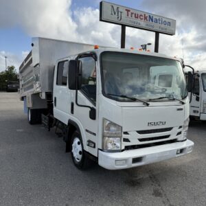 2019 ISUZU NPR-HD CREW CAB 14' ALUMINUM DUMP
