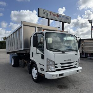 2017 ISUZU NRR NEW 14' ALUMINUM DUMP