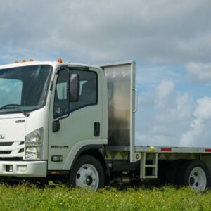 Isuzu NPR-HD w/ Aluminum Flatbed