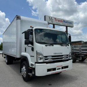 2023 ISUZU FTR DIESEL SINGLE CAB W/ 26FT VAN BODY & LIFTGATE