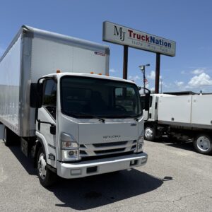 2024 ISUZU NRR DIESEL SINGLE CAB W/ 20FT VAN BODY & LIFTGATE
