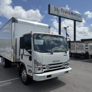 2025 ISUZU NPR-HD GAS SINGLE CAB W/ 16FT VAN BODY & ALUMINUM RAILGATE
