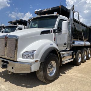 2025 KENWORTH T880 W/ 16FT TRI-AXLE STEEL DUMP